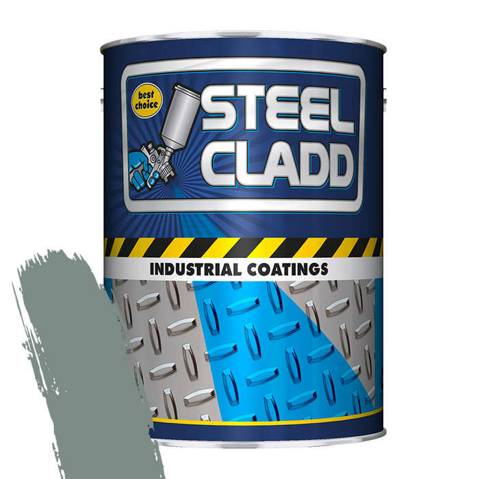 Steel Cladd Quick Dry Enamel Mf Grey 5 L