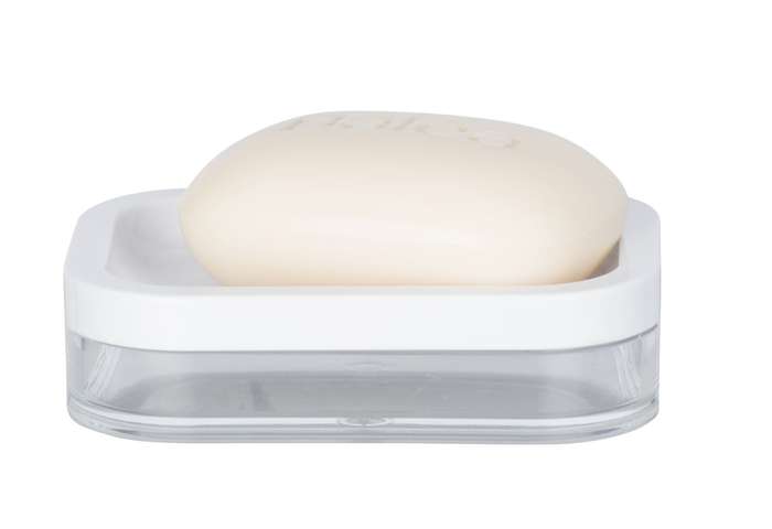 Soap Dish Oria Range White & Clear