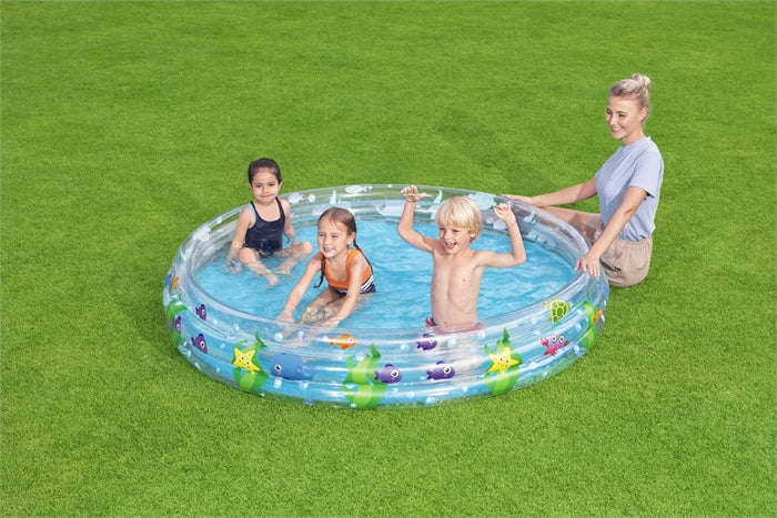 Bestway 1.83m X H33cm Deep Dive 3 Ring Pool 480 L