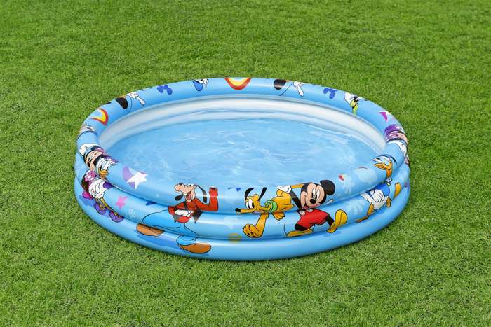 Bestway 1.22m X H25cm 3 Ring Pool Mickey Mouse 140 L