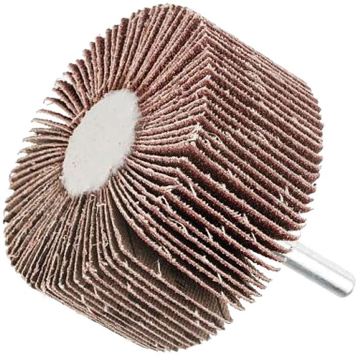 Flap Wheel 60 X 30 X 6 Mm Shaft 80 Grit Per Each
