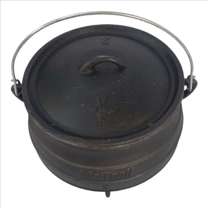 Afritrail Potjie No.3 Cast Iron