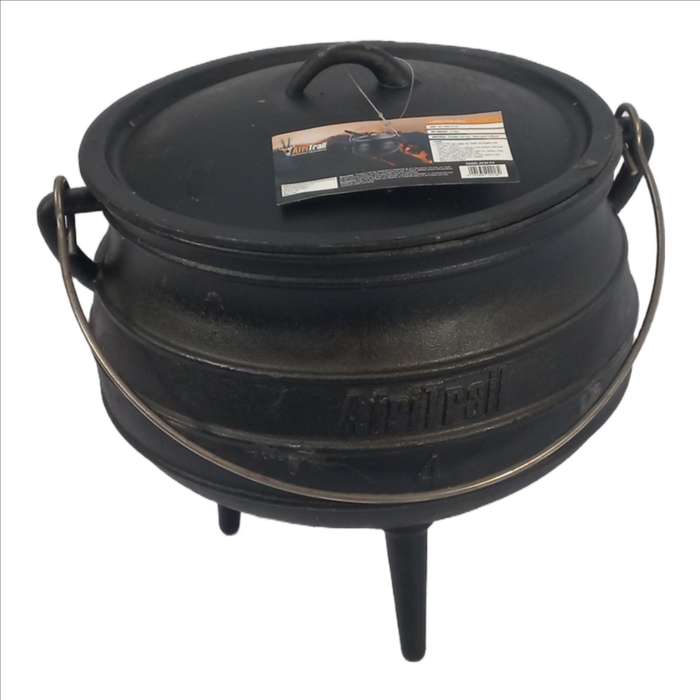 Afritrail Potjie No.4 Cast Iron