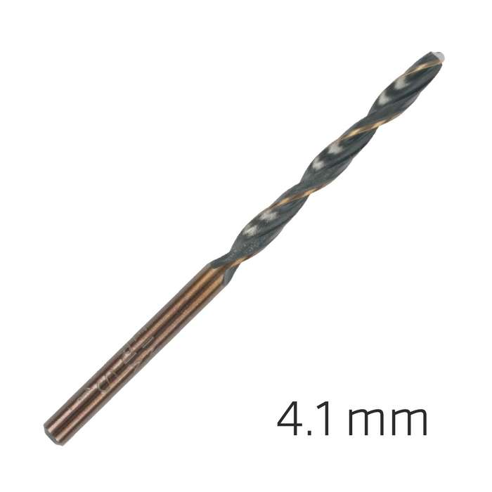 Hss Sprint Master 4.1 Mm 10 Pack Hang Tag Din 338 Alpen Drill Bits