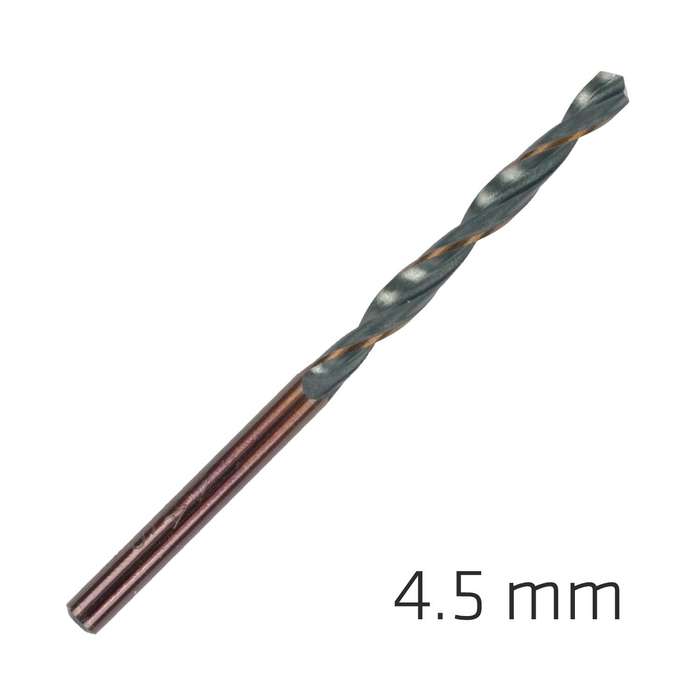 Hss Sprint Master 4.5 Mm 10 Pack Hang Tag Din 338 Alpen Drill Bits