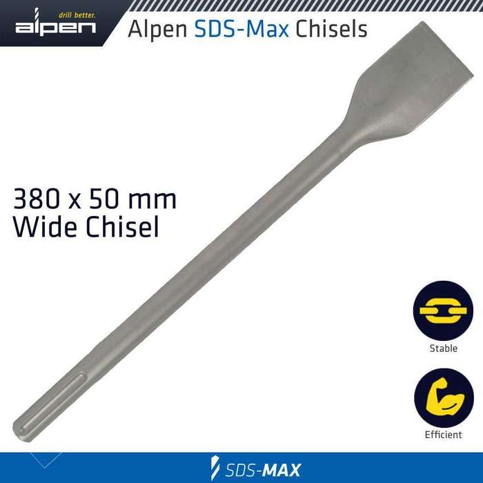 Demolisher Max Wide Chisel 50 X380 Mm Sds Max