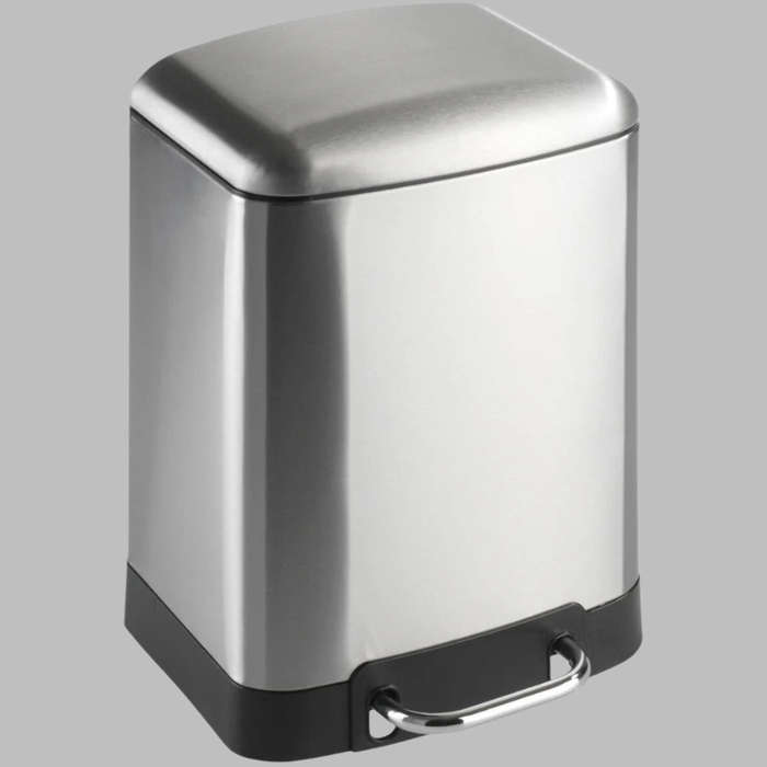 6 L Pedal Bin Studio Stainless Steel