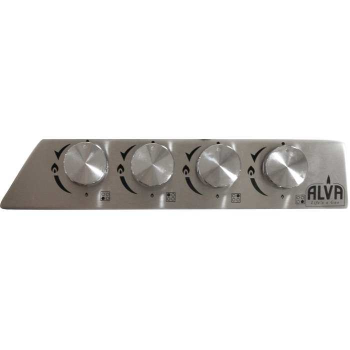60cm 4 Burner Gas Hob Stainless Steel