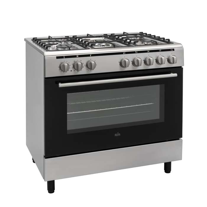 5 Burner Freestanding Gas Electric Cooker Combo (Oven / Stove)