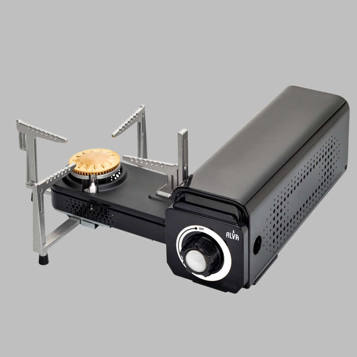 Mini Fold Up Butane Canister Camping Stove