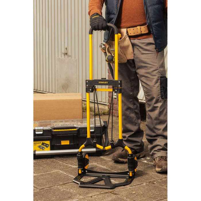 Folding Hand Truck 70 Kg Capacity Steel & Plastic Ft582