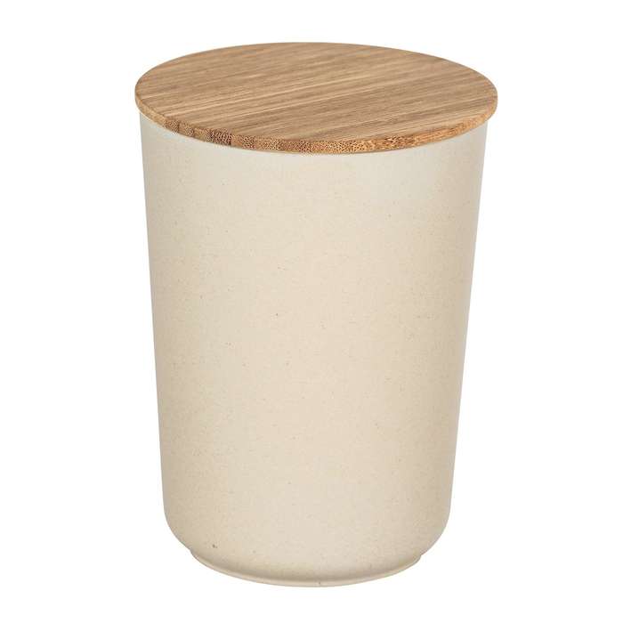3 Pc Bondy Storage Jar Value Bundle Bamboo Lid
