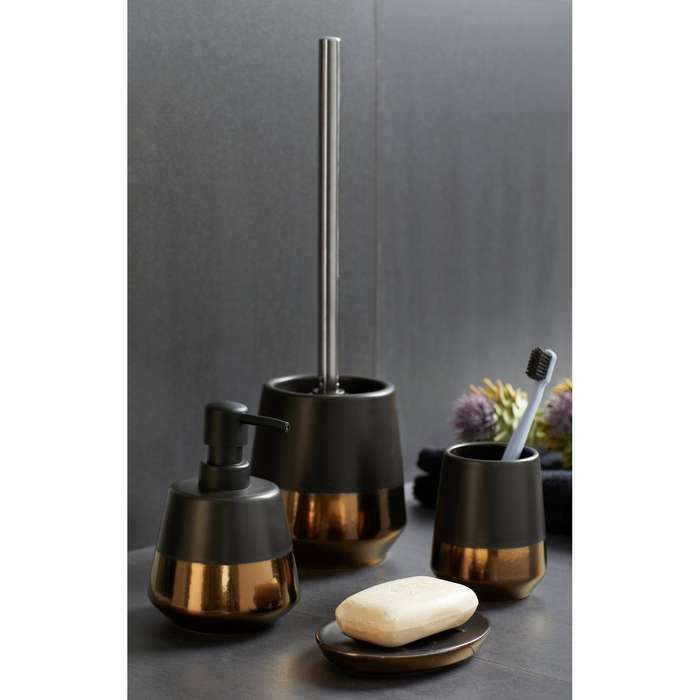 Toilet Brush Brandol Ceramic Black