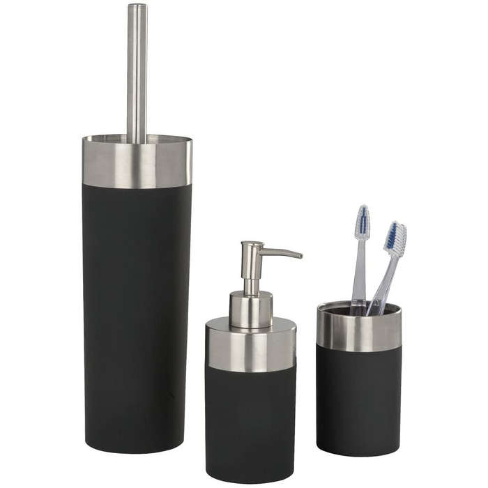 Toilet Brush Creta Pp/Steel Black