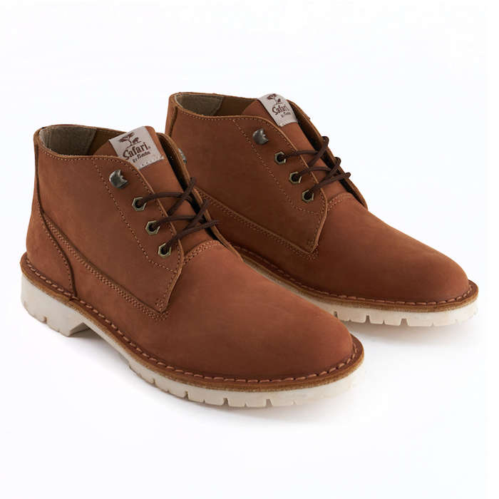 Bata Safari Orange Tan Men Size 12