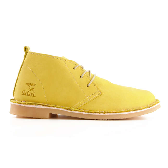 Bata Safari Odyssey Mens Canary Yellow Size 7