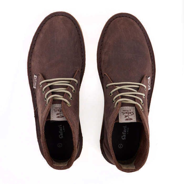 Bata Safari Limpopo Boot Brown Men Size 8