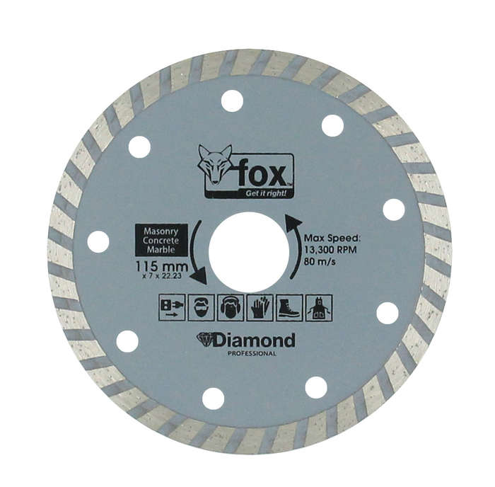 Diamond Disc Fox Turbo 115 Mm Marble Pro
