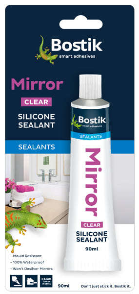 Bostik Silicone Mirror 90 Ml Clear