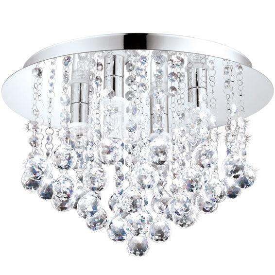 Almonte Led Ceiling Light Chrome