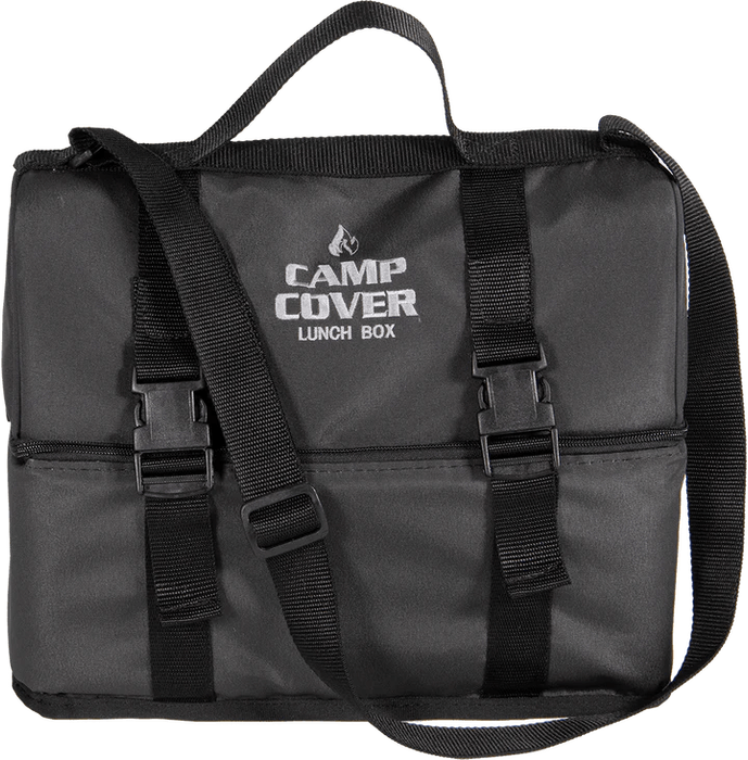 Camp Cover Cooler Lunch Box Graphite