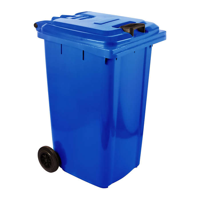 Refuse Wheely Bin Sabs Hdpe Blue 240 L