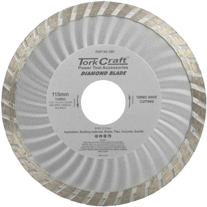 Diamond Blade Turbo 115 Mm