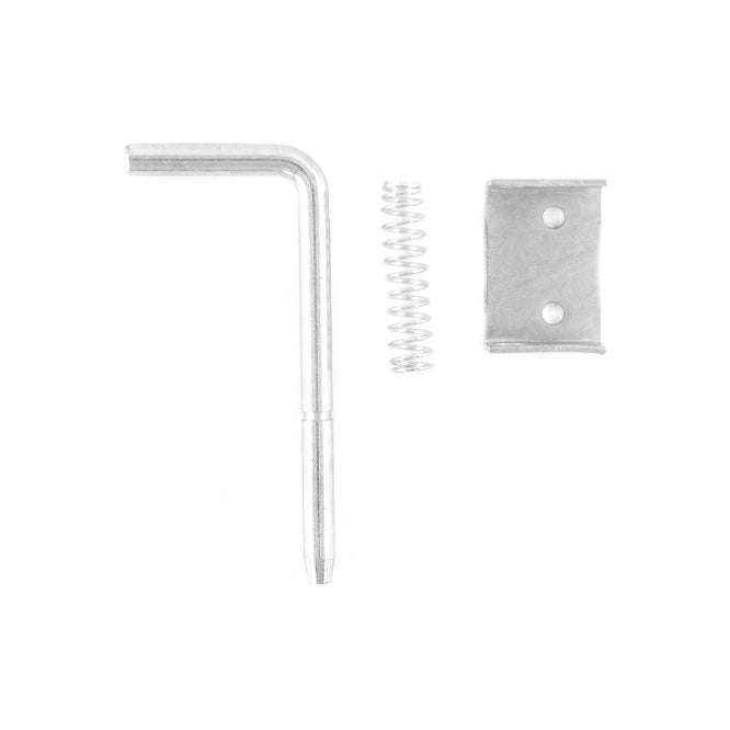 Hinge / Lock L Pin Kit With 5mm Spring And Bracket Dim34 Lpsb