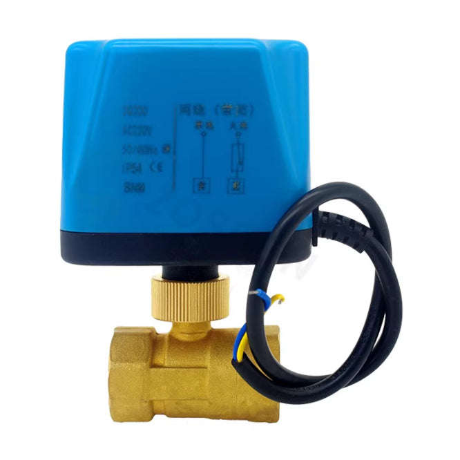 Water Mains 20mm Motorised Valve 220 Vac Dn15 2 W No 220 Vac Dq200 4 P