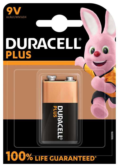 Batteries Duracell Mainline 9 V P01 P/10