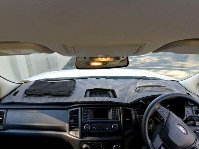 Camp Cover Dashboard Organiser Ripstop Ford Ranger 2016 Charcoal
