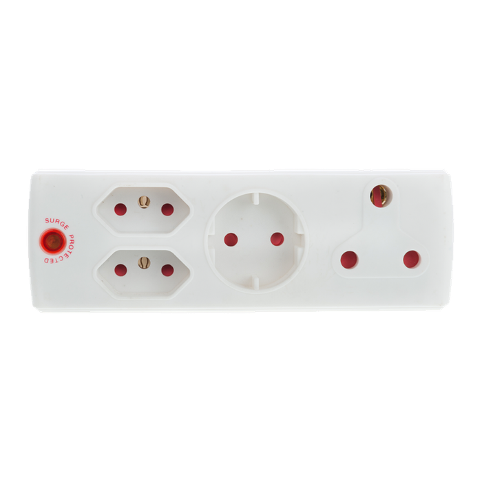 Adaptor 1 X16 A+2 X5 A+1 Xsk White+Surge E/Ma