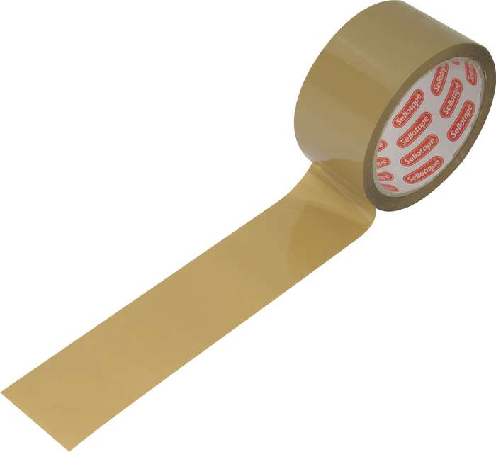 Tape Sello Pack Buff Brown 48 Mmx50 M