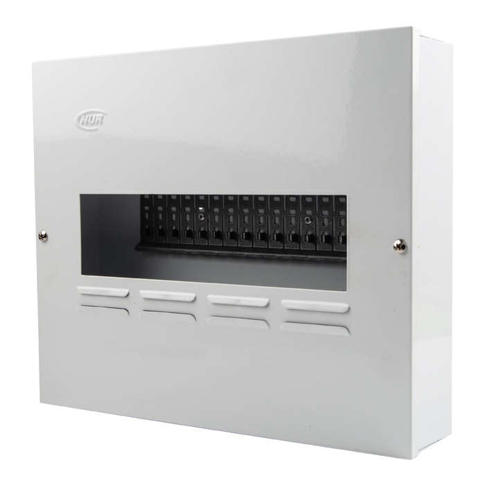 Distribution Board Mini Rail 16 W Surface Metal