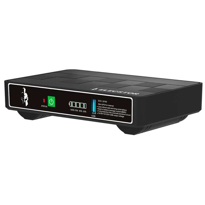Elecstor 18 W Mini Ups 12000m Ah 38 Wh