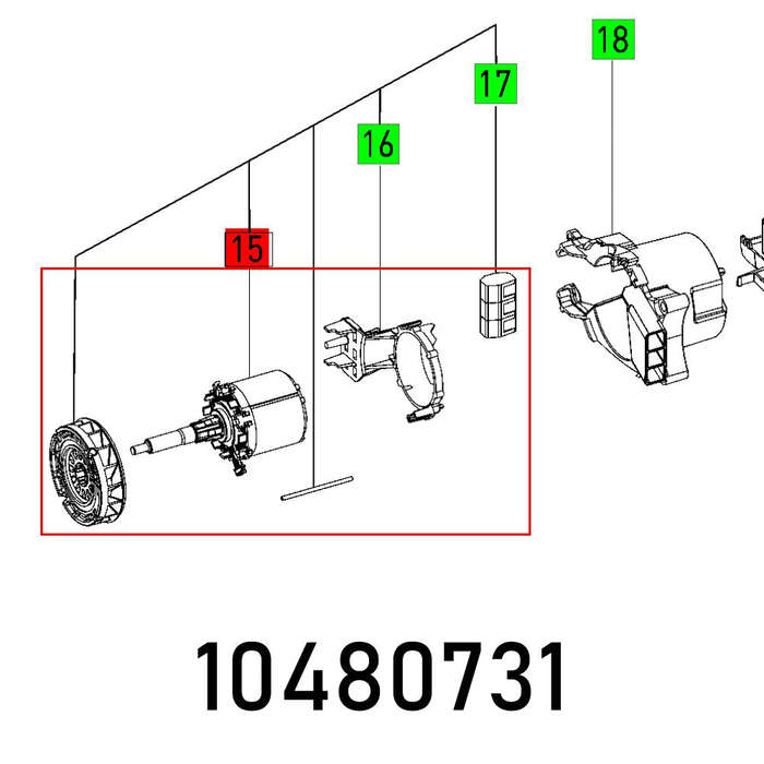 Motor Tsc 55 K