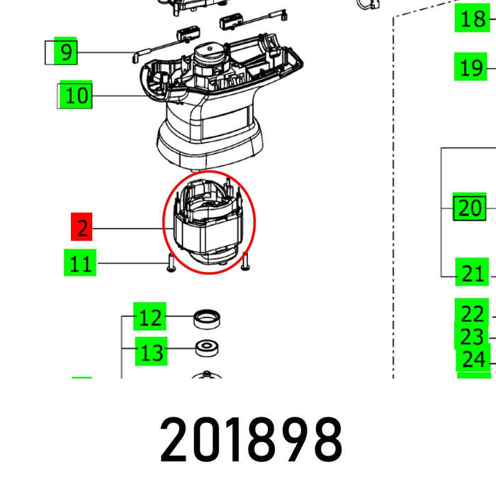 Field Assembly Rts 400 R 230 V