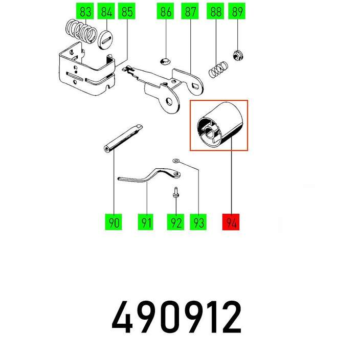 Adjusting Roll Et Teil Bs 75