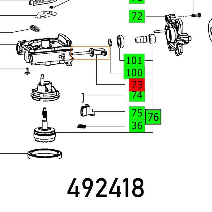 Festool Setting Slide Df 500 Q