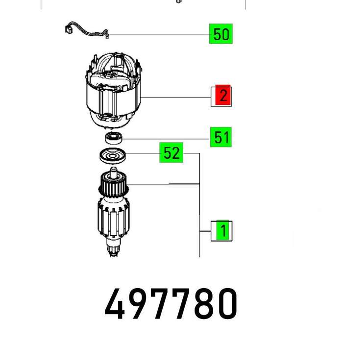 Field Assembly Ro90 Dxfeq 230 V Et Bg