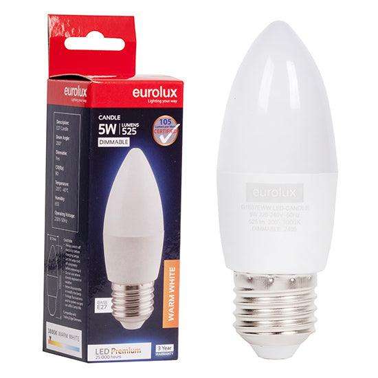 Candle Premium 5w Led E27 3000 K Dimmable N