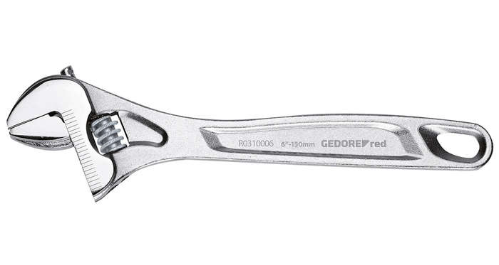 Wrench Ged Red Ajustable 8``
