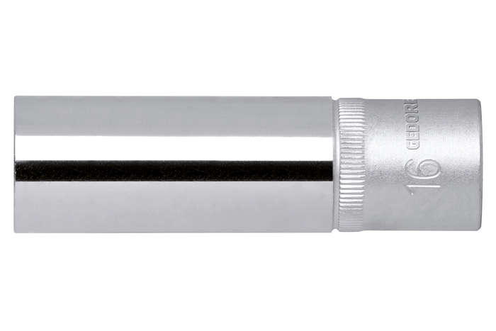 Sparkplug Socket Ged Red 1/2``16 Mm+Magnet