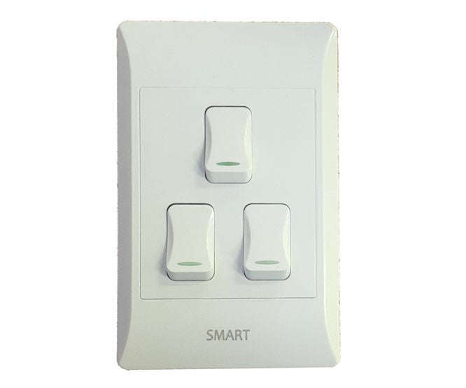 3 Lever 1 Way Light Switch Gf Sw S2031 Sm