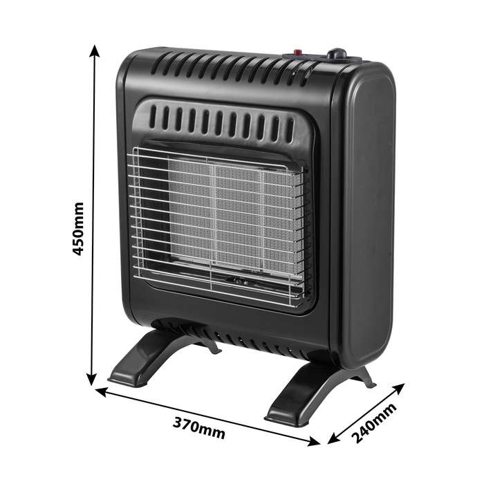 3 Panel Infrared Radiant Indoor Mini Gas Heater
