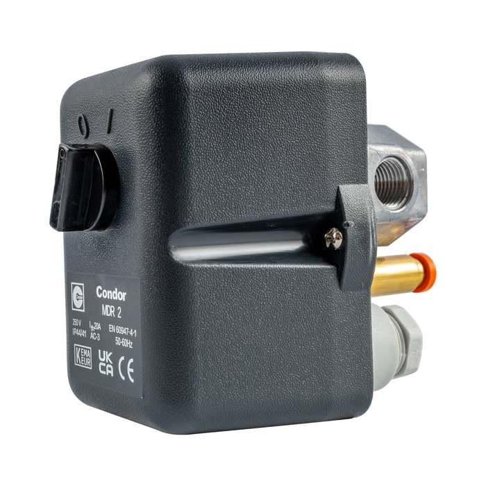 Bamax Condor Pressure Switch 1 Phase 4 Way Black Switch 213826