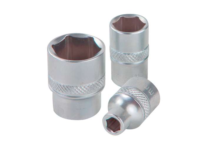 Groz Socket Bihex 1/2`` Dr 33 Mm Crv