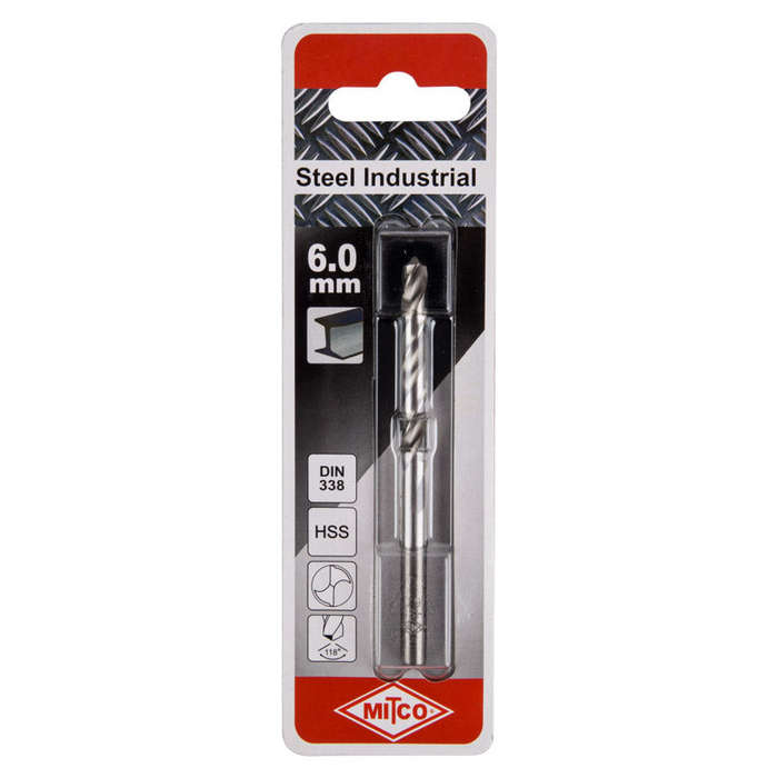 Mitco Drill Bit Prof 6.0 Mm Packed