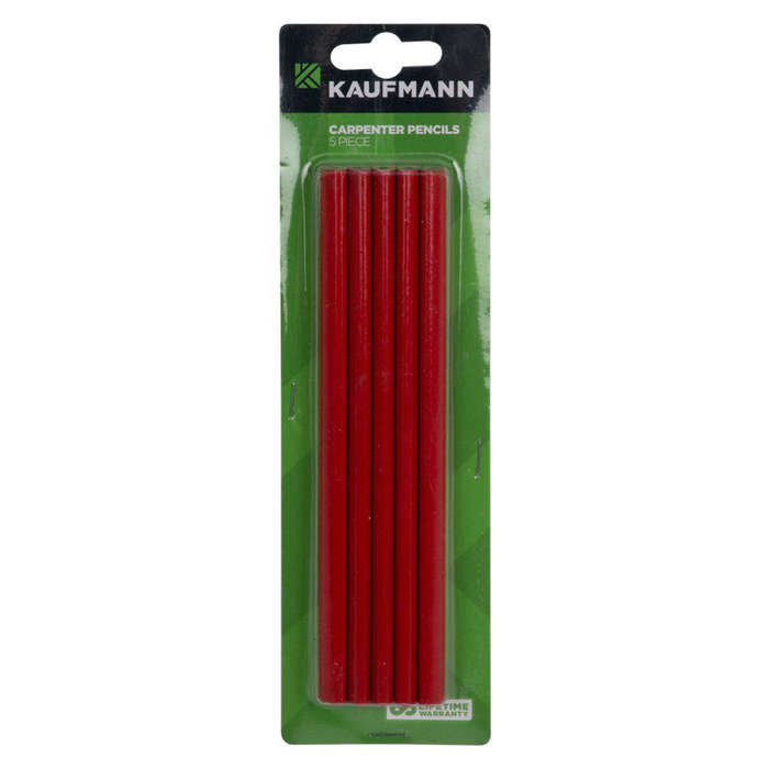 Kaufmann Carpenter Pencil 5 Pcs Set