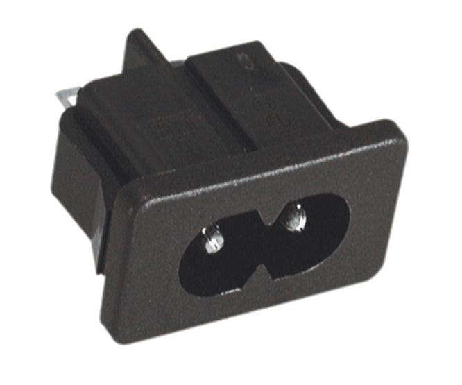 Socket Ac Fig 8 P/M Push On Terminals K2426